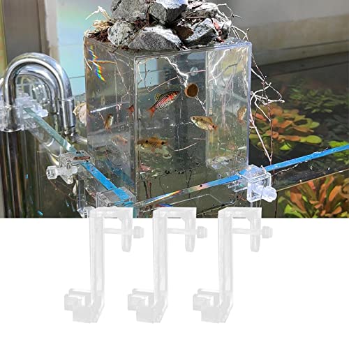 3Pcs Negative Pressure Fish Tank Bracket Fish Tank Accessories Clear Fish Tank Water Level Maintenance Fish Breeding Box Aquarium Accessory, A 10cm