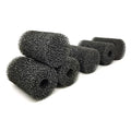 6X Pre-Filter Sponge for Aquarium Shrimp Fry Fish Tank Filter Pump Prefilter Sponge Replacement Foam Cover 2.4 X 1.4 Inch with 0.4" Hole Diameter