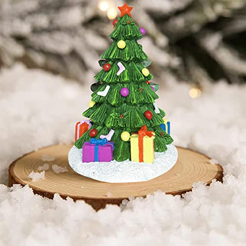 SLOCME Aquarium Christmas Tree Decorations - Fish Tank Christmas Tree Statue Holiday Decoration for Aquarium Betta Fish