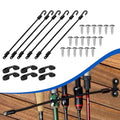 Rod Strap Holder Deck Mount Connector Mount Rod Strap Rod Hold Down Strap for Boat Kayak Boat Fishing