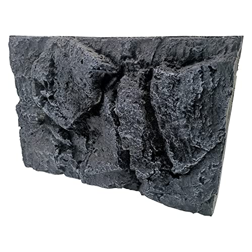 Tfwadmx Rock Terrarium Background 3D Reptile Tank Background Board Amphibian Stereo Backdrop Wall Snake Habitat Decor for Lizard Bearded Dragon Gecko Spider Chameleon Turtle Fish (Small Dragon Stone) - color: Qinglong Stone