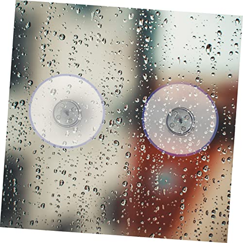 PRETYZOOM 10PCS Powerful Suction Cup with Gland Nut Adjustable Screw Suckers for Glass Surface Suitable for Furniture and Home Use