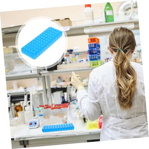 PRETYZOOM Test Tube Holder Rack Slot Organizer for Testing Tubes Storage for Scientific Experiments and Laboratory Use