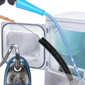 Sealegend 2 Pieces Dryer Vent Cleaner Kit, Dryer Vacuum Hose Attachment and Flexible Lint Brush, Dryer Vent Cleaning Tools for Crevice Lint Trap‌, Blue - color: Blue