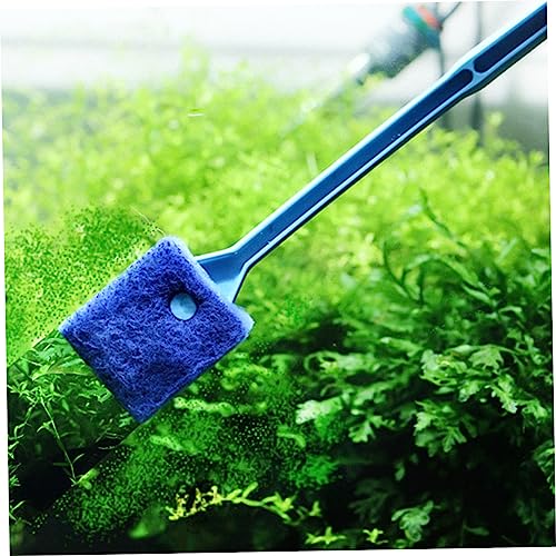 BESPORTBLE 7pcs Fish Tank Cleaning Tools Set Small Pool Net Skimmer Magnet Cleaner for Aquarium Aquascaping Spatula Brush Tweezers Kit Random Color