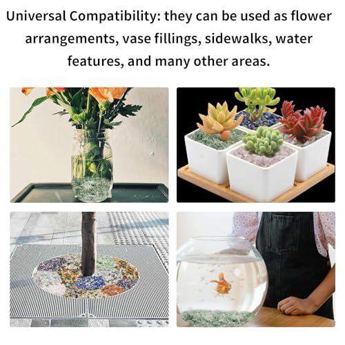 0.45 LB Polished Agate Stones Natural Decorative Rocks for Outdoor Decoration Home Decoration Fish Tank Vase Filler DIY Handmade Bamboo Succulents Cactus (Dongling Jade) - color: Dongling Jade