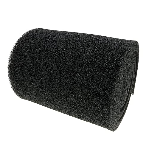 AFA Aquarium Filter Media Sponge Pad, Fish Tank Bio Open Cell Coarse Foam Block Foam Pre Filter Sponge Material (12" x 72" x 1" 30ppi) - size: 12" x 72" x 1" 30ppi