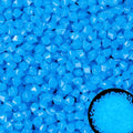 300pc Glow in The Dark Stones Luminous Pebbles Outdoor Luminous Stone for Fish Tank Garden Patio Aquarium Walkway Driveway (Blue) - size: 300, style: Blue
