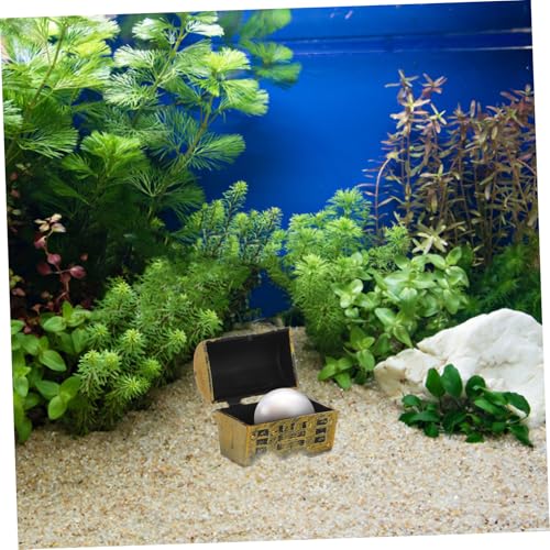 PRETYZOOM 10pcs Mini Treasure Box Ornaments Decorative Miniature Pirate Chests for Boys and Girls Party Favors Desktop Aquarium Decor Party Supplies