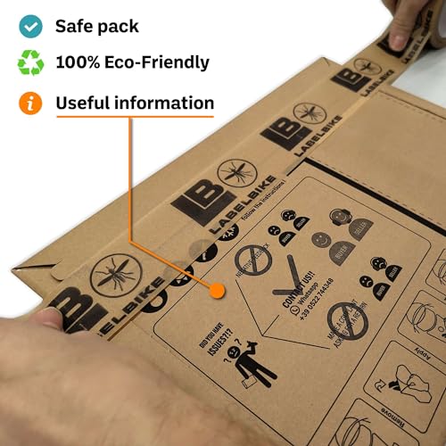 labelbike - 3D Stickers Motorcycle Tank Sides Protection and Decoration in Resin Compatible with Yamaha R3 2019-2025 - size: Tank side