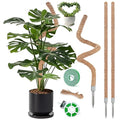 3 Pack Moss Pole, 48 Inch Monstera Plant Support, Moss Poles for Climbing Indoor Plants, Bendable Coco Coir Plant Support Stakes for Potted Plants, Pothos, Philodendron - size: 48 Inch - 3 Packs