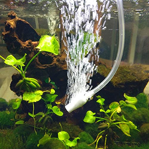 Air Stones Bubble Stones Fit for Aquarium Fish Tank, 0.98 inch, 10 Pieces
