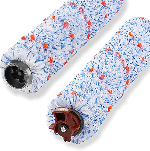 Brush Filter Replacement for Bissell CrossWave Floor and Area Rug Cleaner 3888A 2306A 1785 Serie, 2 Multi Surface Brush 1868 + 2 Filter 1866, Compare to Part 1608683,160-8683,1608684 - color: Blue 2 pack