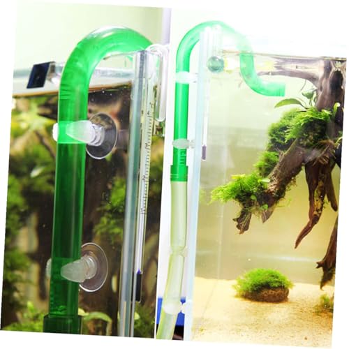SHINEOFI 18pcs Aquarium Air Pump Airline Tube Holder Clips Rubber Suction Cups Fish Tank Hose Clamps for Aquatic Accessories