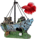 SunGrow Shipwreck for Betta Fish