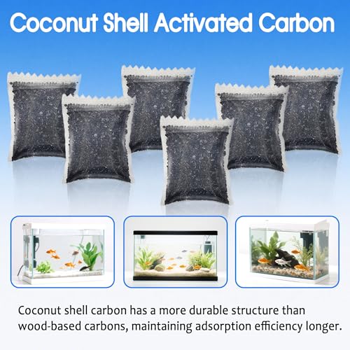 xcivi 9PCS Accessories Compatible with Marineland Magnum ML90770 Canister Filters, Media Filter Bags Activated Carbon, Polishing Internal Canister Filter for MarineLand Magnum Micron Cartridge PA0140