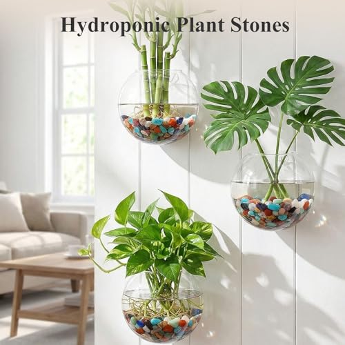 JOHOUSE Quartz Crystals, Crushed Chips Tumbled Polished Stone Beads Irregular Shaped Succulent Rocks for Plants Indoor Betta Fish Tank Gravel Vase Filler Crafts About 1lb(450g),10 Different Kinds - color: Assorted