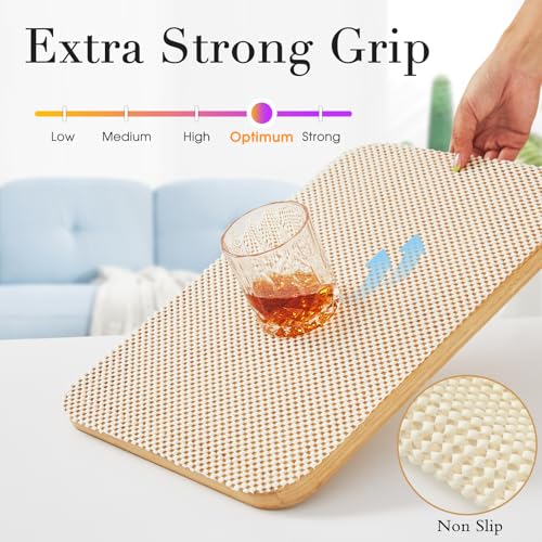 Beautysaid Shelf and Drawer Liner for Kitchen Cabinet, Non Adhesive Non Slip Shelf Paper Thickened for Dresser Pantry Shelve Bathroom Protector Liner Breathable Mat(Cream White Weave,12 in x 10 FT) - color: Creamy White Weave, size: 12"W x 118"L
