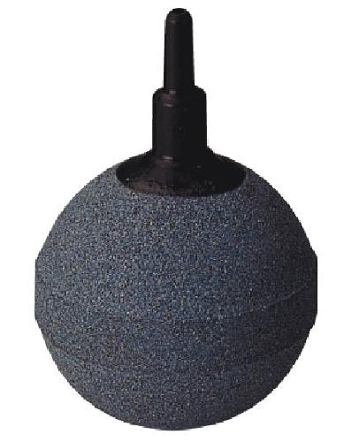 2" (50mm) Heavy Duty Ball Type Airstone Round Ceramic Ball Air Stone for Pond or Aquarium Pump Fine Bubble Diffuser for Outdoor Pond Garden Circulation Systems, Aquatic, Hydroponic, Fish Tank