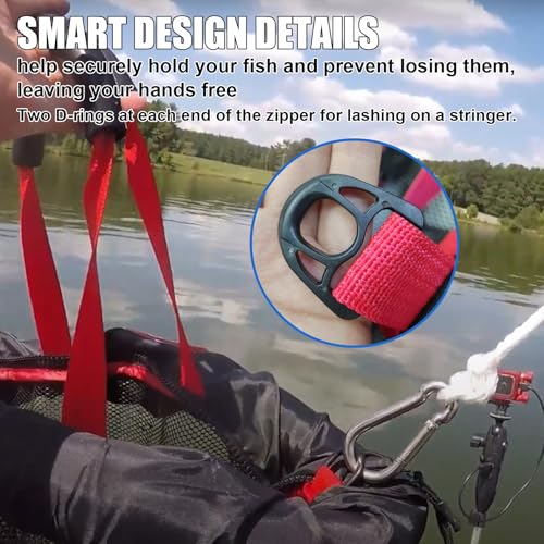 Aventik Float Fishing Net Bait Basket Ideal for Boat Kayak Canoe Bank Fishing Fishing Accessories for Live Fish