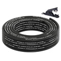 50FT 3/8 DOT Air Line SAE J844 PA12 Nylon Air Hose with Cutter 3/8” OD Pneumatic Tubing DOT Approved 3/8 Air Brake Hose for Air Suspension Kit Truck Trailer Brake System & Fluid Transfer 15.5m - size: 3/8" OD 50FT