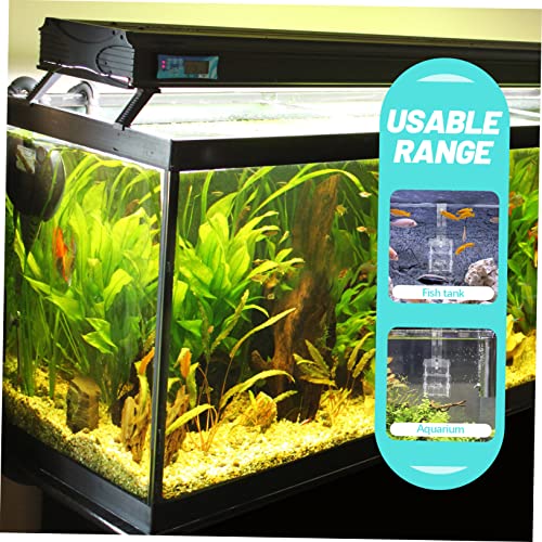 YARNOW Aquarium Driftwood Planter Acrylic Plant Holder Suction Cup Fish Tank Planting Cup