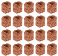 20 Pcs Aquatic Water Plant Fixed Rings, Aquarium Anchors Fish Tank Holder Rings Gravity Cup, Landscape Ceramic Pot Ring Tool Aquarium Decoration (20)