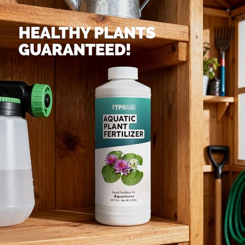 Aquatic Plant Fertilizer – Liquid Plant Food for Lush Growth, Vibrant Color & Healthy Aquarium Plants, 8 oz - size: 8 oz (1/2 Pint)