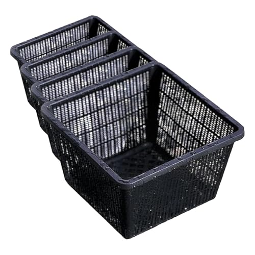 Beckett Aquatic Plant Accessories Aquatic Plant Baskets Model PBS1010 (Pack of 4) - size: No Size (Pack of 4)