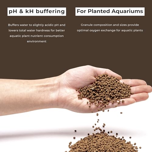 Ultum Nature Systems Controsoil - Freshwater Aqua Soil Substrate for Fish, Shrimp, Live Plant Propagation and Aquascaping - 6.8pH Low Ammonia, Volcanic Ash - Brown, Normal (3 Liter) - color: Brown - Normal, size: 3 Liters (2.7 kg)