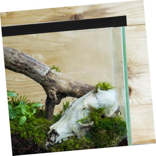 Toddmomy Fish Tank Edge Protector Strip Guard for Aquarium Safety Easy Installation Double Design Trimmable Prevents and Spills - size: 45.00X45.00X2.50CM