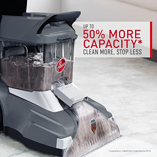 Hoover Powerscrub XL Pet Carpet Cleaner Machine, Upright Shampooer, FH68050, Black - style: PowerScrub XL