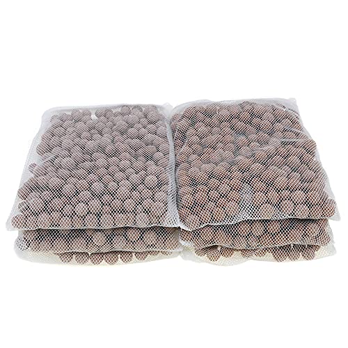 ALEGI 6 lbs Aquarium Ceramic Bio Filter Media Sphere for Freshwater Aquarium and Marine Fish Tank Sump, Canister Filter, Koi Ponds - size: 6 lbs