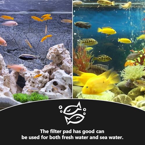 TOYANDONA 10pcs Aquarium Filter Plates Sand Divider Board Bottom Filter Pad Plastic Mesh Isolation Board for Fish Tank Separation and Filtration