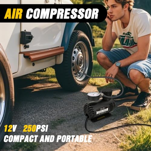 Nilight Car Emergency Kit with Jumper Cable, First Aid Kit Safety Assistance Tools for Travel Camping Outdoor Cars Truck SUV RV, Roadside Essentials with Flash Light - color: Essential Kit+Air Compressor