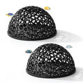 2 PCS Shrimp Hdes for Aquarium, Shrimp Cave Tunnel, Shrimp Hides for Aquarium Small Fish Habitat, Hollow Design for Shelter