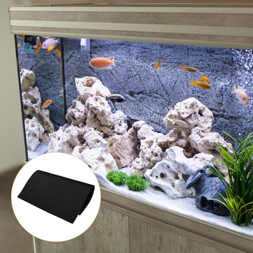 Fish Tank Leveling Mat 15.74X11.81 Inch Non-Slip Foam Aquarium Pad Shock Absorbing Cushion for 10 to 20 Gallon Tanks Reptile Terrarium Accessories