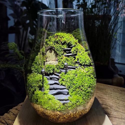 Natural Rocks Slate Stone 1-2.5 Inches Decorative Rocks for Miniature Landscaping,Fairy Gardens,Bonsai,DIY Crafts, Aquariums & Reptile Terrariums-2lb - size: 2lb(1-2.5Inch)