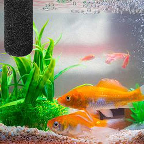 4 Pack Aquarium Pre-Filter Sponges 5.9″ x 2.6 Inch Foam Filter Cartridges with 0.8" Inner Hole - size: 4 PCS