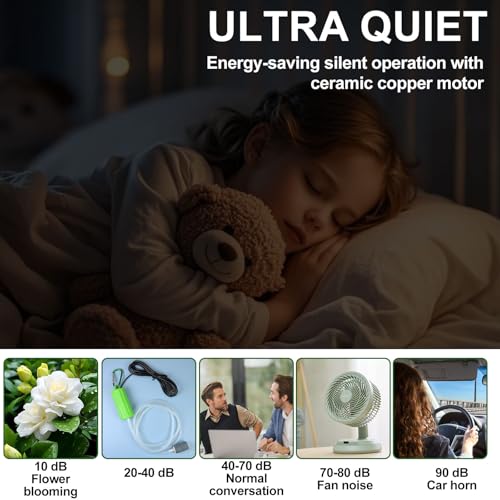 Aquarium Air Pump USB Air Pump Mini Aquarium Air Pump Ultra Quiet Fish Tank Air Pump Energy Saving Oxygen Bubbler Includes Aquarium Oxygen Tube + Air Stones 1W - color: Grass Green
