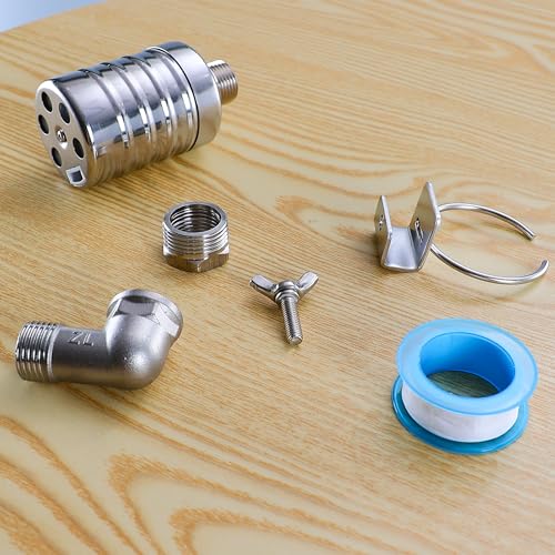 2 Pack Water Float Valves - Stainless Steel Automatic Level Control with 1/2in & 3/4in Connections for Fish Tanks, Swimming Pools, Livestock Water Troughs