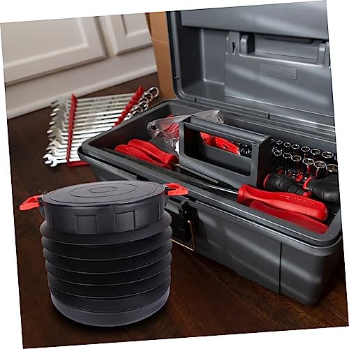 GLEAVI 1Pc Collapsible Water Bucket Multifunctional Clutter Storage for Fishing Camping and Car Washing Safe Leak and Space Saving Design Versatile Use as Fish Tank Storage Box