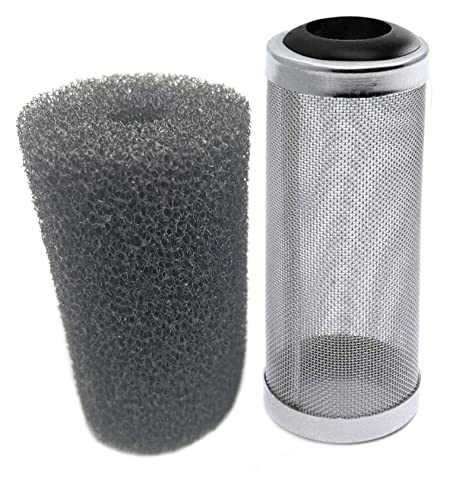 4Pcs Stainless Steel Aquarium Filter Inflow Inlet Basket Mesh Shrimp Guard for Aquarium Fish Tank Fish Shrimp with Sponge Aquarium Filter Protector Cover - size: 12mm/0.47” Black
