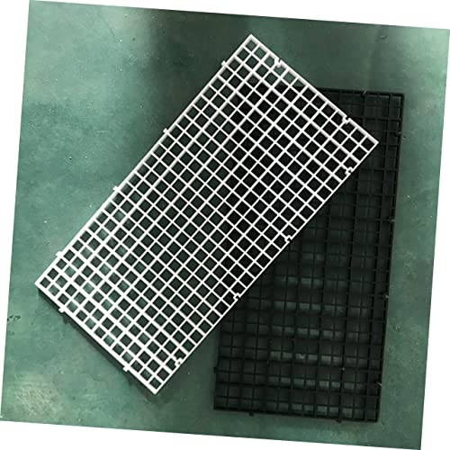 BESPORTBLE 6pcs Aquarium Isolation Panel Practical Lattice Plate for Fish Tank Easy Install Divider Suitable for Breeding and Separation White Aquarium Supplies