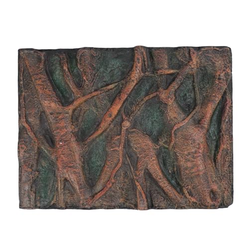 Fish Tank Background, Fine Crafted 3D Foam Fish Tank Background Wall for Fish Tank for Reptiles Tank (H) - size: H