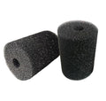 Delapan 5.91 inch Fish Foam Pre-Filter Sponges Compatible with Canister Filters Aquaclear 70/110 Filters X-Large Overflow Filter Box Intake Round, 2 Pack - size: 2 pack