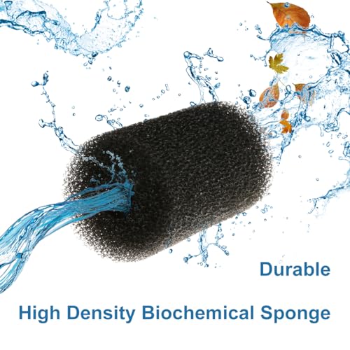 4PCS Pre-Filter Foam Sponge Roll Aquarium Filter Intake Cover for Aquarium Fish Tank(Small)
