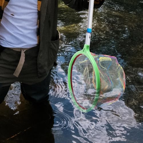 Multifunctional Aquarium Fish Net 25cm Eva Mesh Shrimp Net Fish Tank Filter Landing for Nano and Shrimp Tanks
