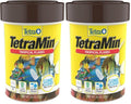 TetraMin Nutritionally Balanced Tropical Flake Food for Tropical Fish, 0.42 oz (Pack of 2) - size: 0.42 Ounce (Pack of 2)