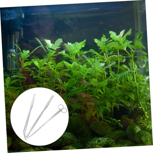 UPKOCH 1 Set Tools Aquarium Tweezers Water Plants Scissors for Precise Aquatic Plant Maintenance Ergonomic Design for Comfortable Use